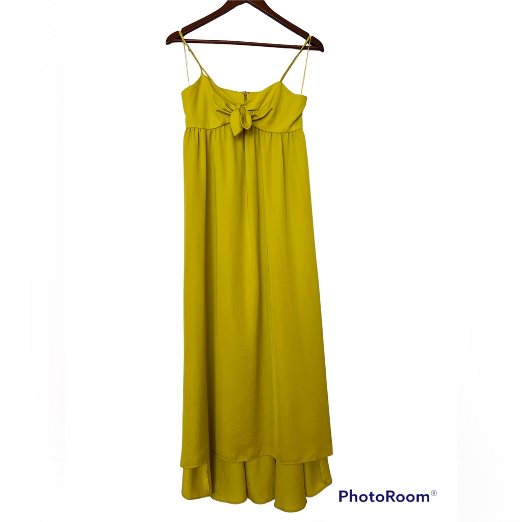 Calvin Klein Lime Long Lime Dress